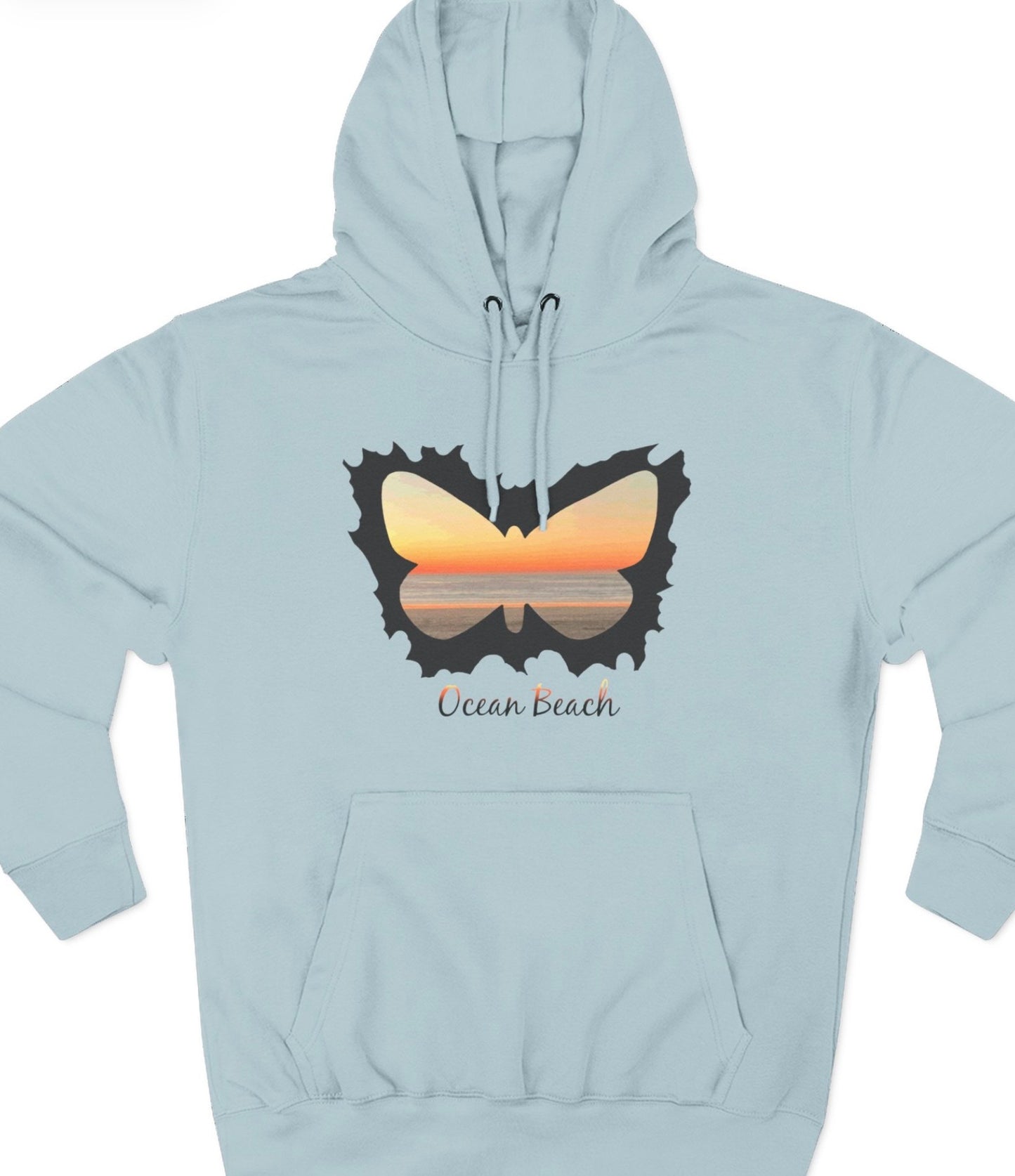 Sunset Butterfly Hoodie