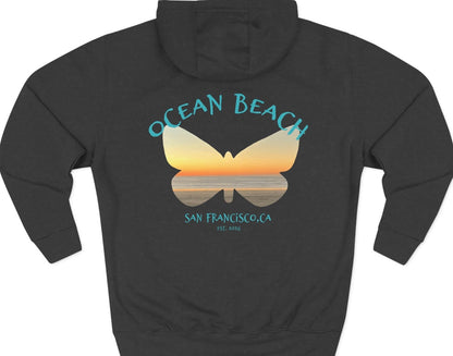 Ocean Beach Butterfly Sunset