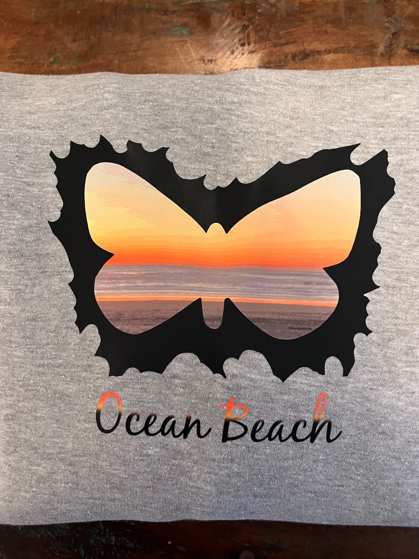 Sunset Butterfly Hoodie